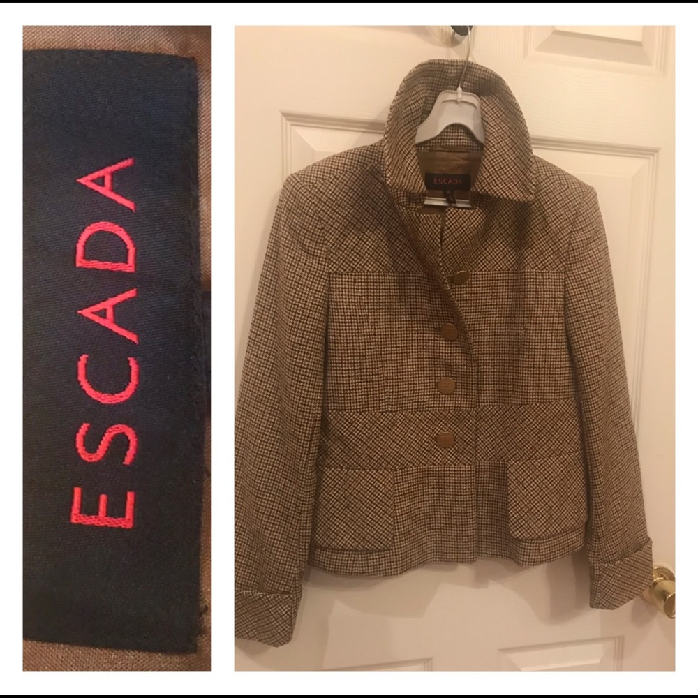 Escada wool jacket SZ 36